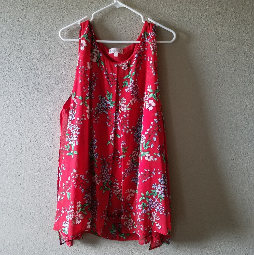 Nanette 3x sleeveless blouse